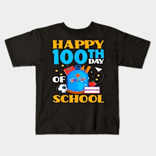 Happy 100Th Day Of School Student Teacher 100 Days School Kids T-Shirt